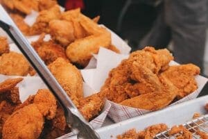 Fried chicken for house party