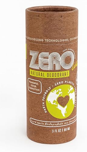 ZERO Waste 100% Natural Push-up Deodorant Paper Packaging