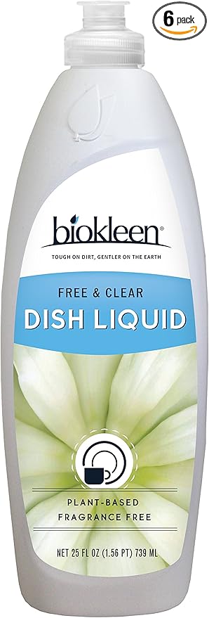 Biokleen Free and Clear Dish Liquid