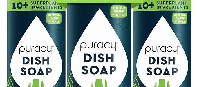 Puracy Natural Dish Soap - Best Eco-Friendly Dish Soap 2026