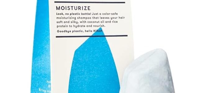 HiBAR Moisturize plastic-free shampoo bar for dry hair