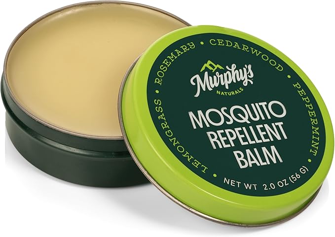 Murphy's Naturals Mosquito Repellent Balm with cedarwood lemongrass and rosemary