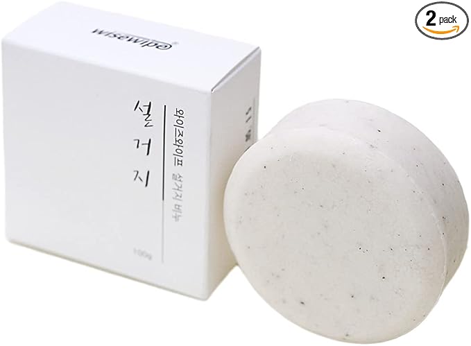 WISEWIPE Zero Waste Kitchen Dish Soap Bar - biodegradable lemon scent