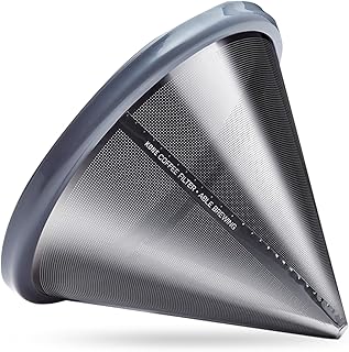 Able KONE reusable stainless steel coffee filter compatible with Chemex