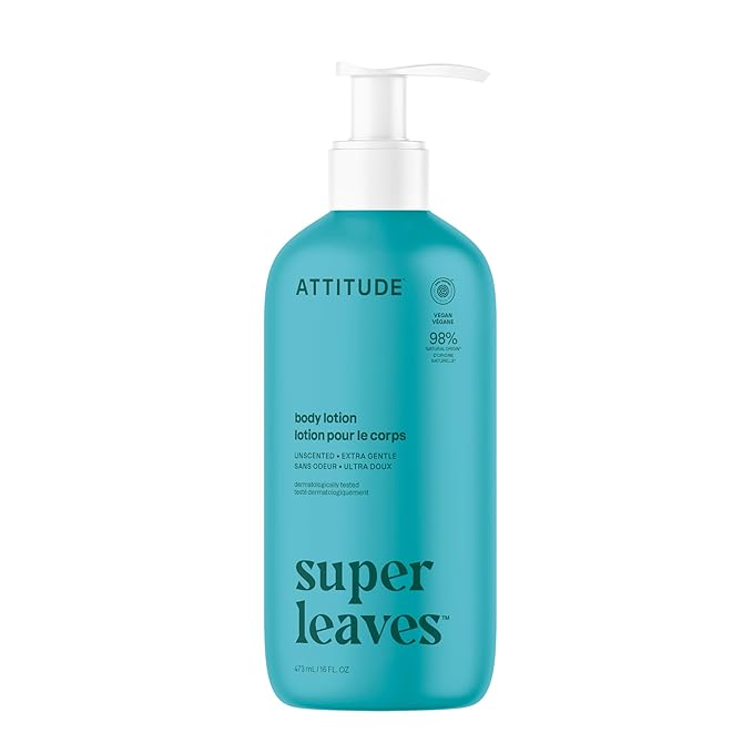 Attitude Super Leaves Body Lotion EWG Verified vegan natural moisturizer